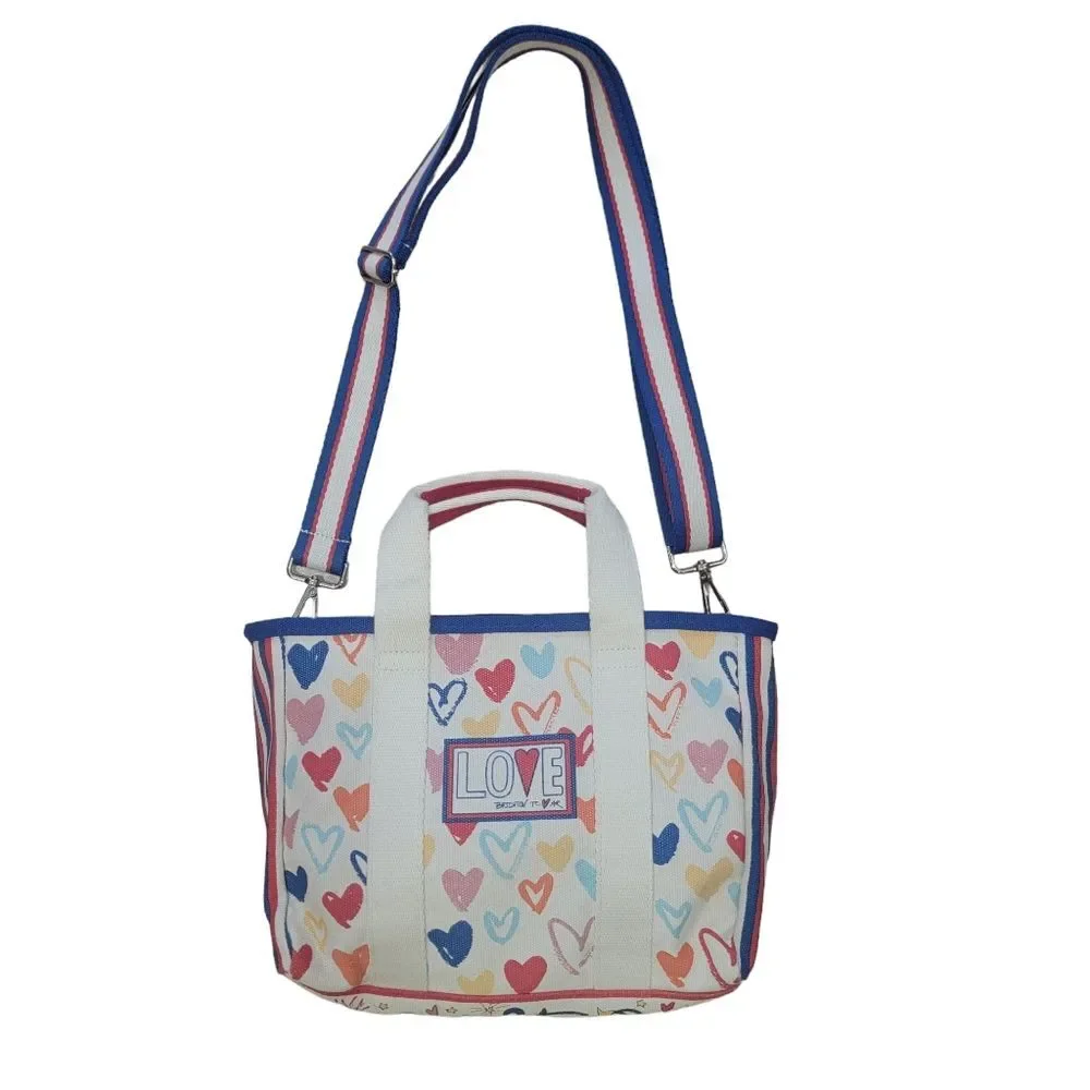 BRIGHTON Red White And You Mini Tote PURSE